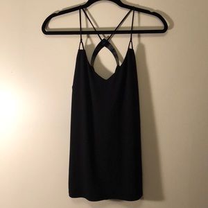 Beautiful drape back top!